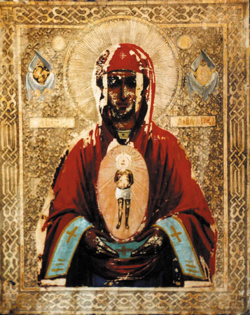 Икона Божией Матери «Албазинская» (XIX в.)